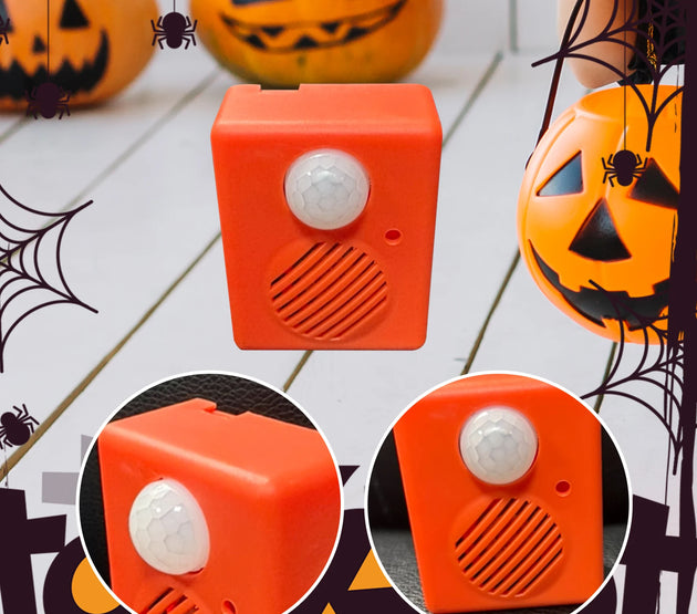 Halloween Sound Player with Spooky Sound Effects Wireless Bluetooth Horror Speaker Box for Halloween Scary Scream Noise Maker