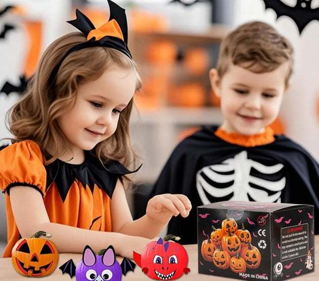 Halloween Pumpkin Air Dry Clay,Halloween Pumpkin DIY Crafts Kit, Arts and Craft Party Supplies,Creative Air Dry Clay Modeling In