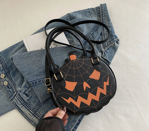 Spooky Halloween Ghost Crossbody Bag for Women Stylish Shoulder Purse Handbags for Costume Party Trick or Treat Fun and Daily