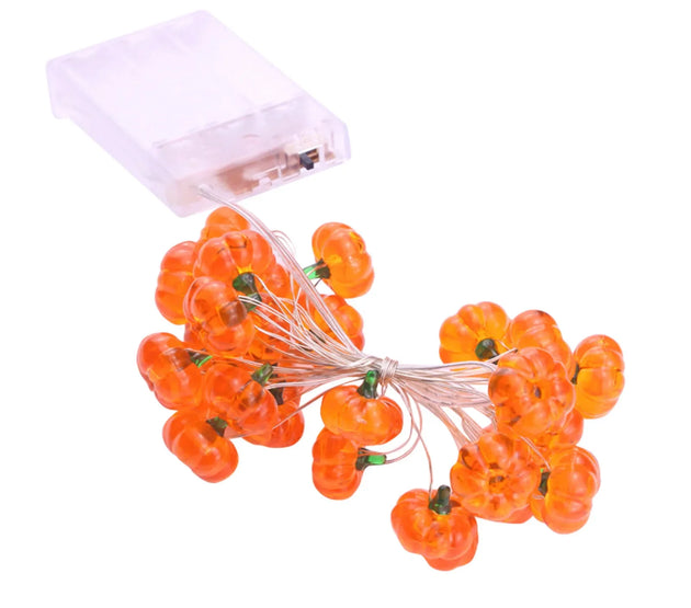 Pumpkin Horror Eyeballs LED String Lights Portable USB 20 40 Leds Halloween Party Decoration For Home bar Atmosphere Decor