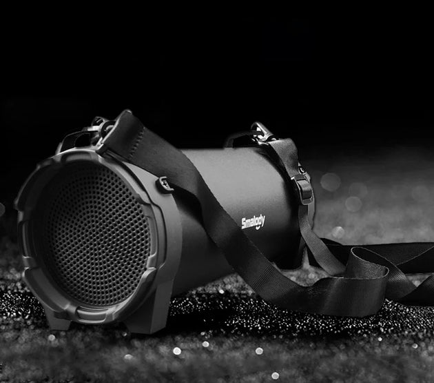 USB Rechargeable Loud BT Speaker with 3.5mm AUX Input Jack BT Boombox Speaker Large Outdoor Speaker Boombox Loud Stereo System