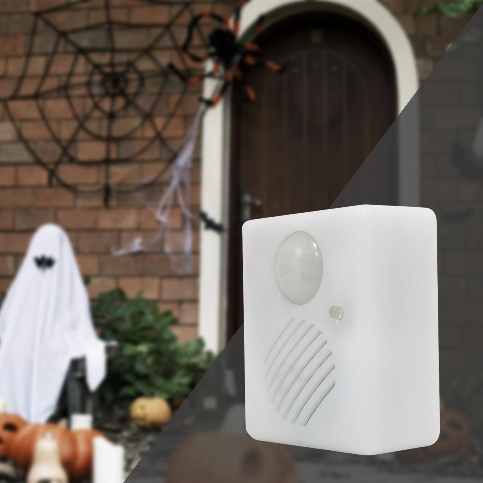 Halloween Sound Player with Spooky Sound Effects Wireless Bluetooth Horror Speaker Box for Halloween Scary Scream Noise Maker