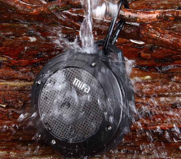 MIFA F10 Outdoor Wireless Bluetooth Stereo Portable Speaker Built-in mic Shock Resistance IPX6 Waterproof Speaker with Bass