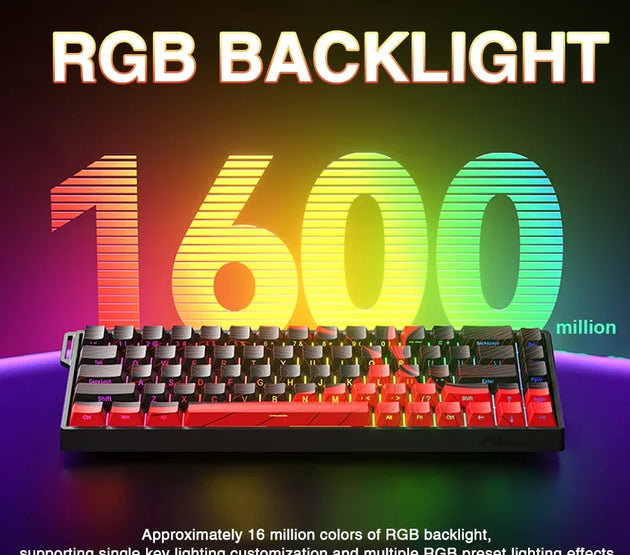 AULA WIN60 WIN68 HE Esports Magnetic Switch Keyboard Rapid Trigger 8K Return RGB Hotswap 60% 68% Custom Game Keyboard