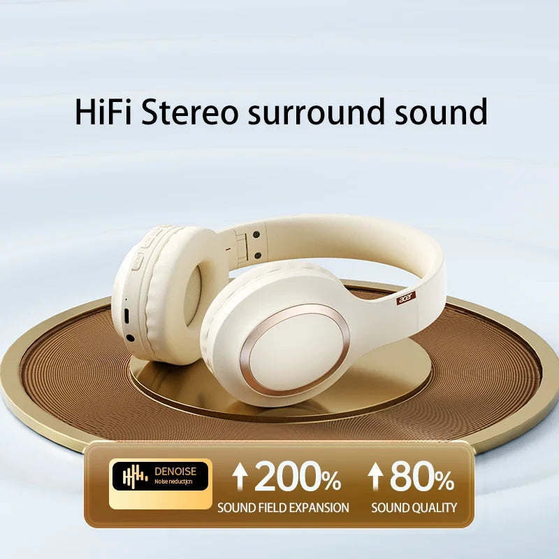 Acer Wireless Headphone Noise Canceling Hi-Res Spatial Audio Earphone with LDAC Bluetooth 5.3 Over Ear Headset OHR300
