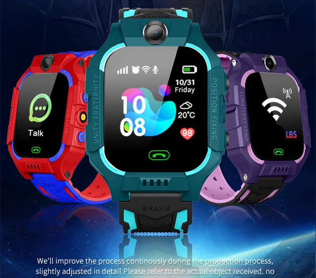 Z6 Kids Smart Watch Sim Card Call Phone Smartwatch Waterproof Camera 1.44-inch Touch-screen Alarm Clock