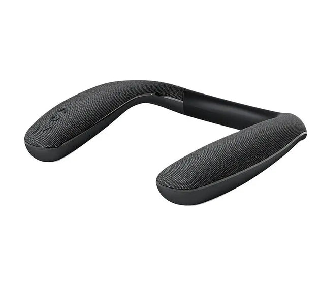 rockmia EBS-908 Wireless Bluetooth Speaker Portable Neck Wearable Surround Altavoz with Microphone Bass Neckband Speakers