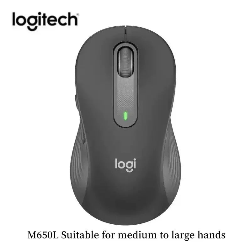 Logitech 650L Wireless Bluetooth Silent Mouse Office laptop sensor technology Advanced optical programmable button mouse, red
