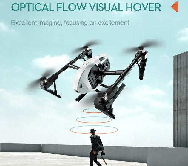 Stable Flight Drone High-quality Remote Control Drone with 6k Camera Brushless Motor for Kids Adults Foldable for Beginners