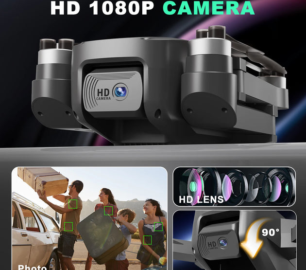 IDEA16 drone with camera 4k With Dual Camera 2 batteries 5G WIFI RC Drone with Brushless Motor Optical Flow for Adult Children