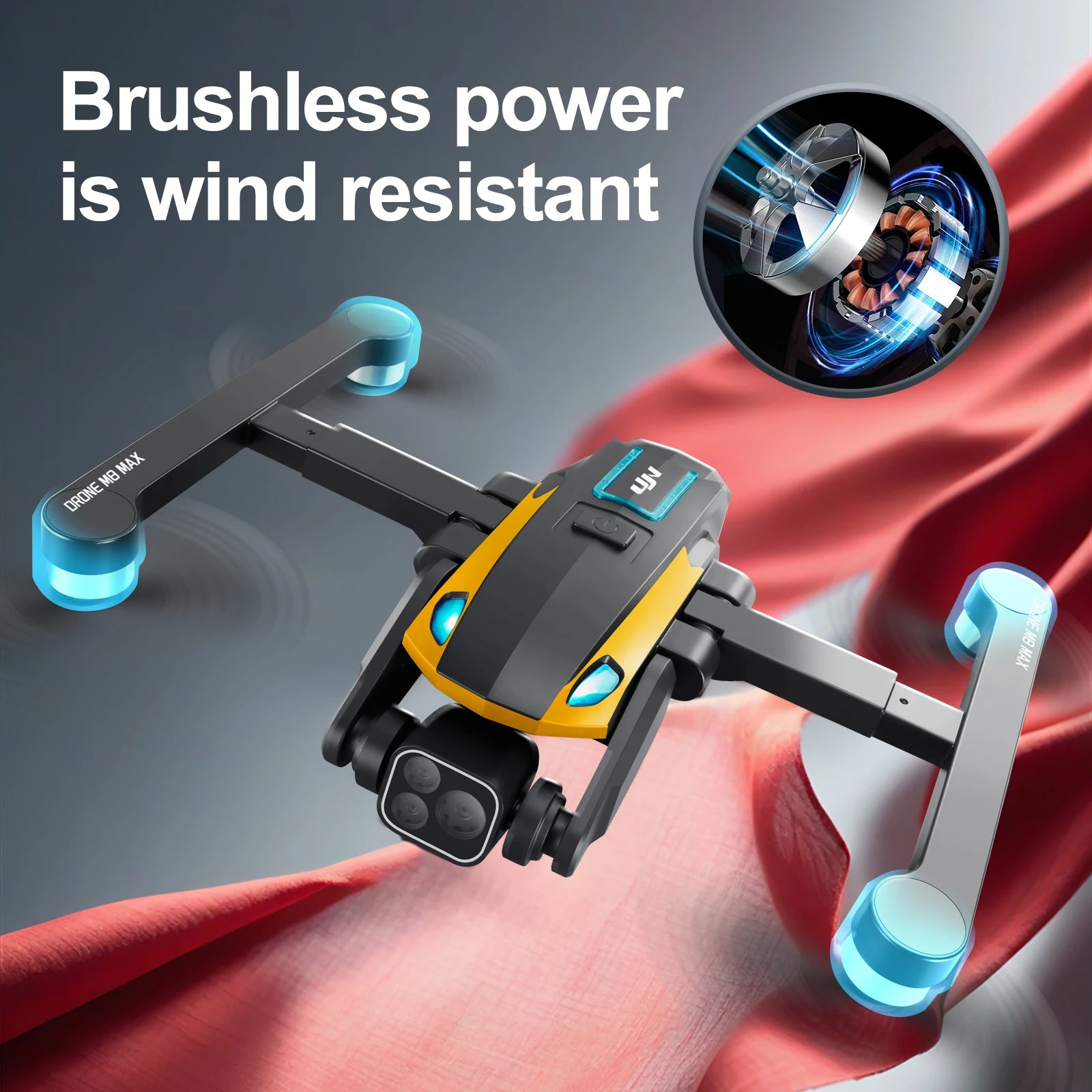 2024  GPS derone M8Pro RC Drone 4K Professinal With 1080P Wide Angle HD Camera Foldable Helicopter WIFI FPV Height Hold Gift Toy