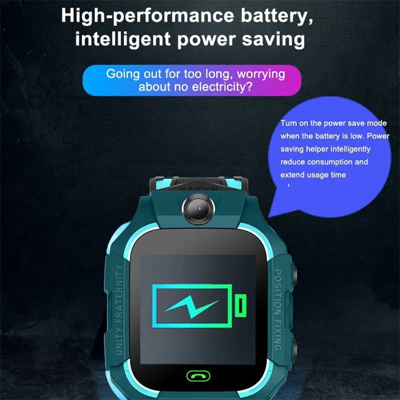 Z6 Kids Smart Watch Sim Card Call Phone Smartwatch Waterproof Camera 1.44-inch Touch-screen Alarm Clock