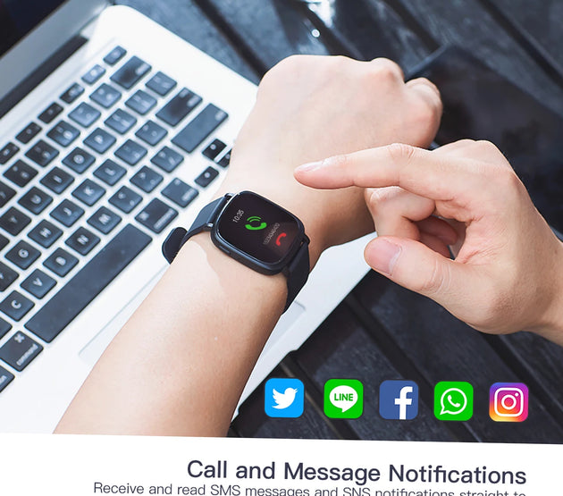 GTS smart temperature measurement watch, step counting, distance measurement, calorie consumption management, sleep monitoring,