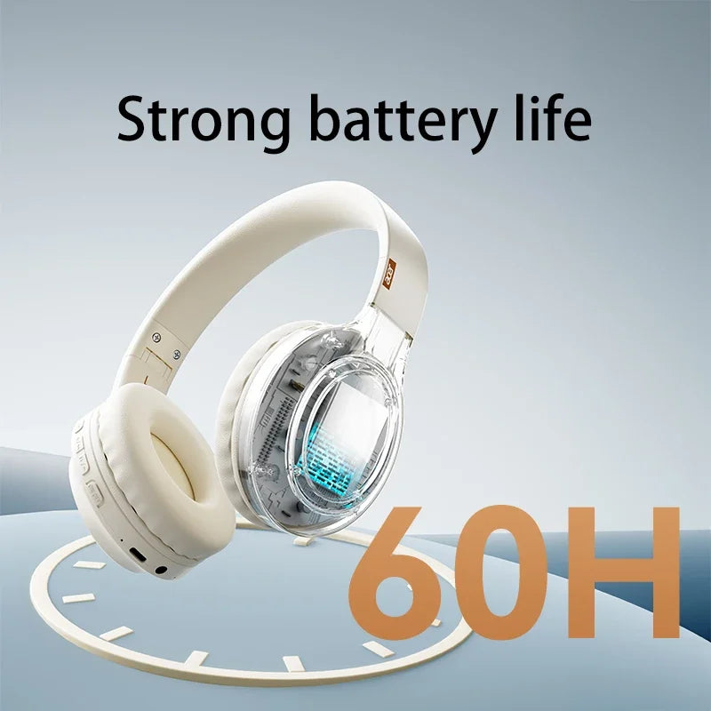 Acer Wireless Headphone Noise Canceling Hi-Res Spatial Audio Earphone with LDAC Bluetooth 5.3 Over Ear Headset OHR300