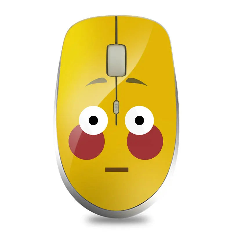 Silent Expression Wireless Mouse for Computers and Laptops - Creative New Wholesale Product, Suitable as a Gift for Friends (Bat