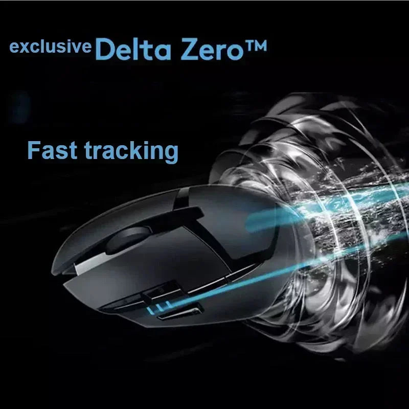 Logitech G402 Hyperion Fury Wired Gaming Mouse 4000 DPI Lightweight 8 Programmable Buttons Optical E-Sport Mouse