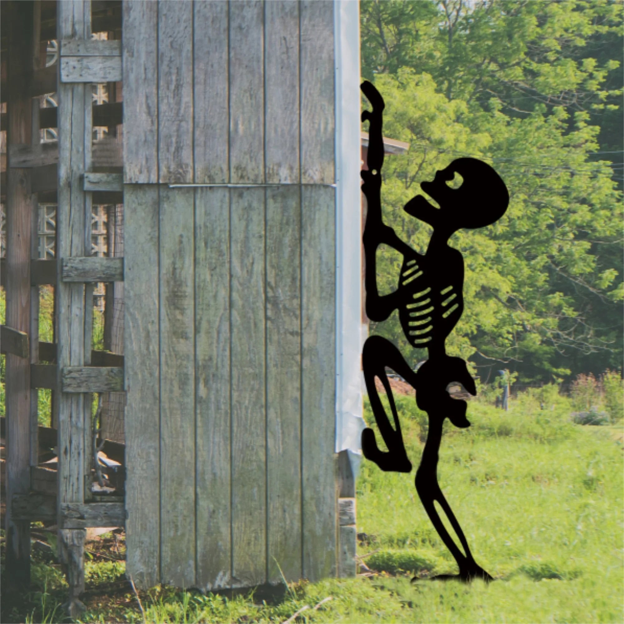 Spooky Halloween Garden Metal Stakes Set of 3 Black Cat Silhouette Decorative Stakes Outdoor Decor for Lawn Yard and Patio