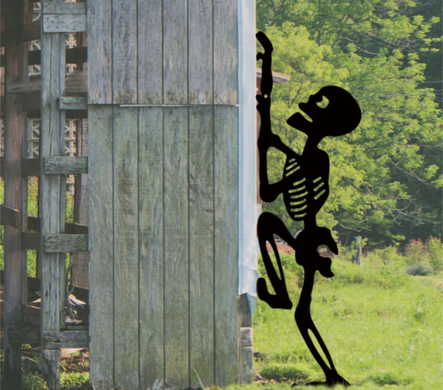 Spooky Halloween Garden Metal Stakes Set of 3 Black Cat Silhouette Decorative Stakes Outdoor Decor for Lawn Yard and Patio
