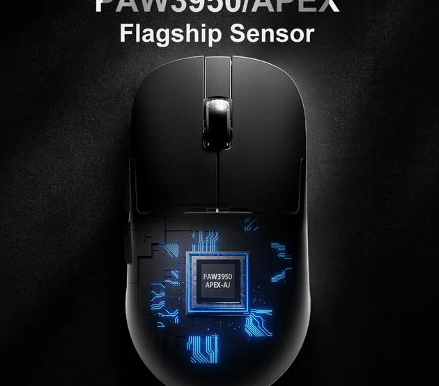 AJAZZ AJ159 APEX/AJ159PRO Wireless Gamer Mouse with RGB Magnetic Charging Base Lightweight AJ159P Gaming Mouse for PC Laptop