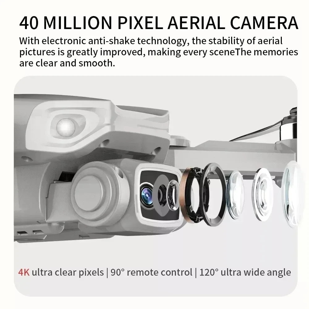 L900 Pro 4K Drone with 5G GPS HD Dual Camera Brushless Motor Foldable Quadcopter 1.2KM Range Ideal for Aerial Photography