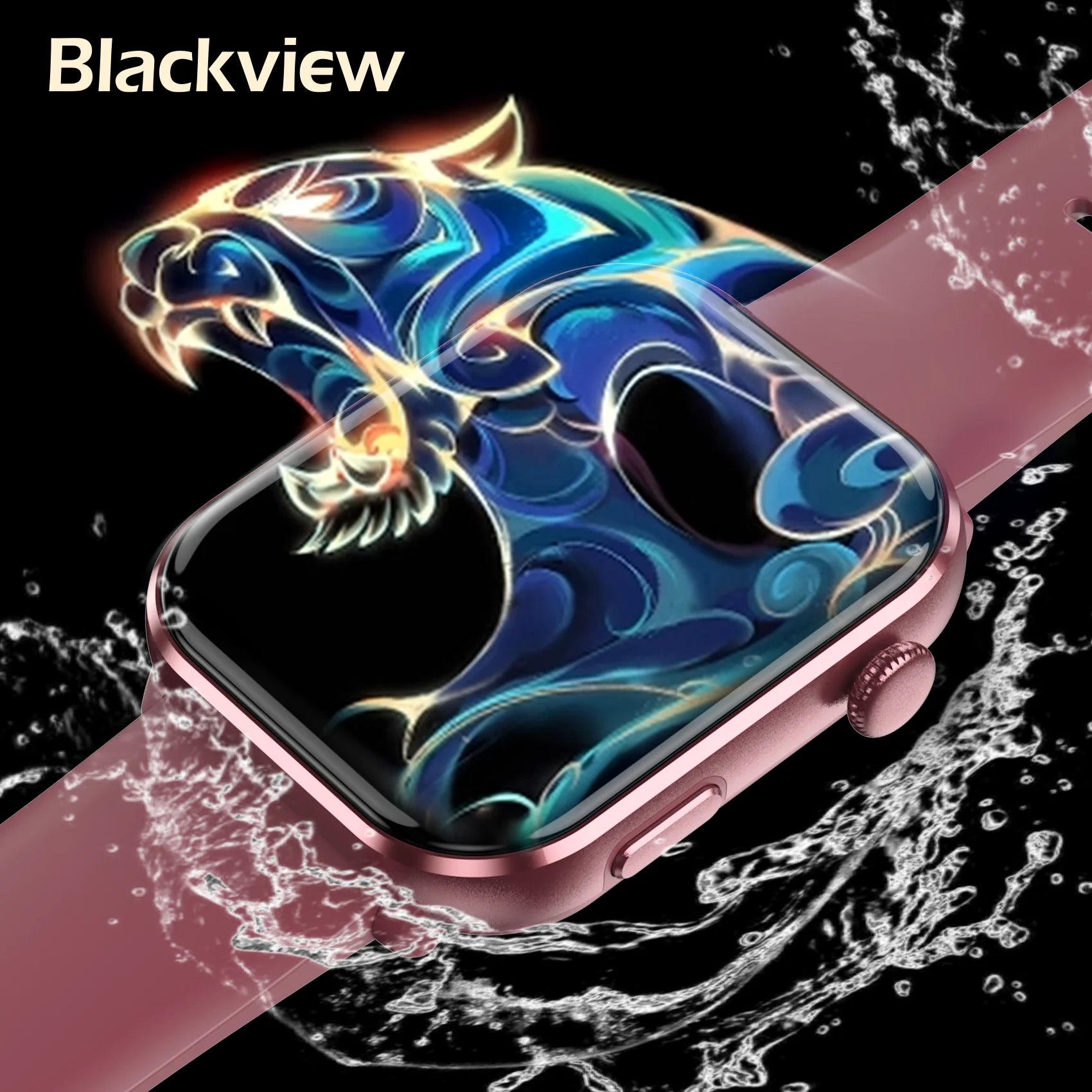 IOWODO 2025 New Bluetooth Smartwatch 1.96'' AMOLED HD Display Men Women Smart Watches Health Monitoring Sport Fitness Watch ﻿