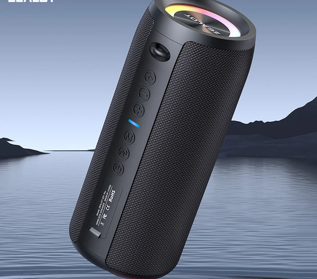 Zealot-S51Pro High-power Bluetooth Speaker 40W 3D Stereo Bass Bluetooth Speaker Portable IPX5 Waterproof Suitable TWS Boom Box