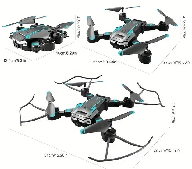 QJ S6/G6 GPS Drone 4K HD Camera Foldable Quadcopter RC Helicopter FPV WIFI Obstacle Avoidance Professional Drone Toy