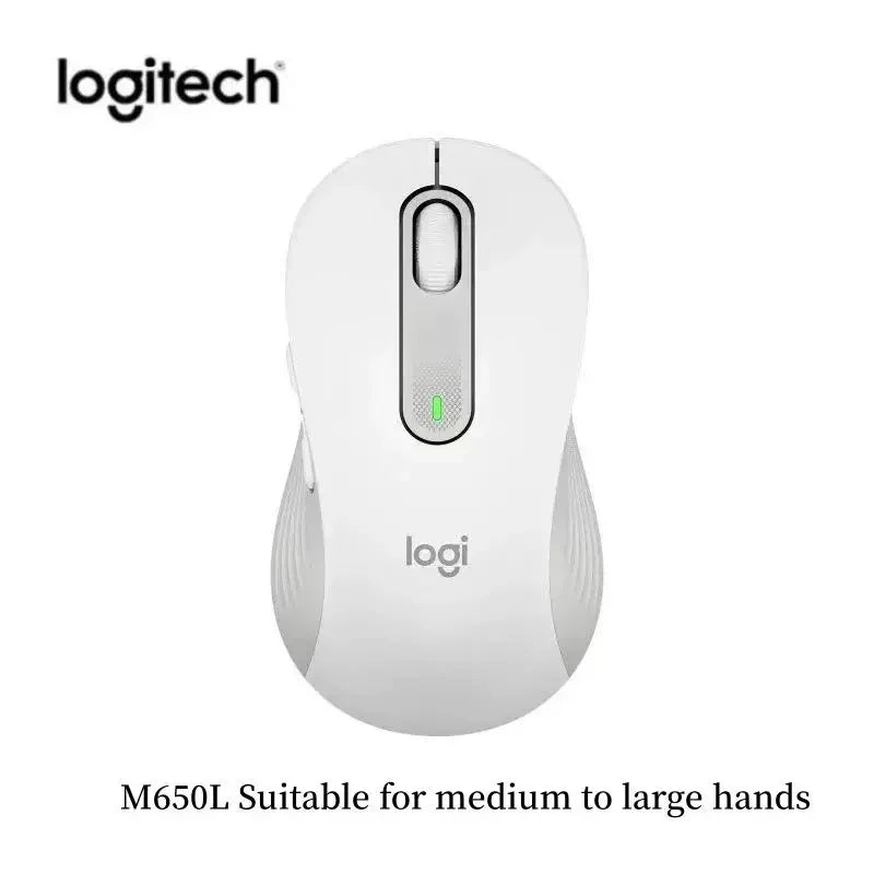 Logitech 650L Wireless Bluetooth Silent Mouse Office laptop sensor technology Advanced optical programmable button mouse, red