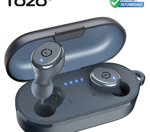 Refurbished TOZO TWS Earbuds AI Translate In Ear Bluetooth 5.3 Earphones with Mic ENC Touch Control  32 Preset EQs Support APP