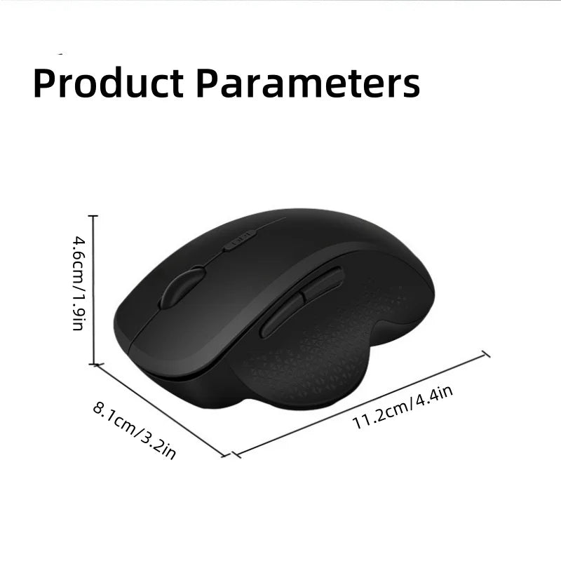 Dual-mode wireless mouse battery-powered silent mouse computer laptop office gaming mouse