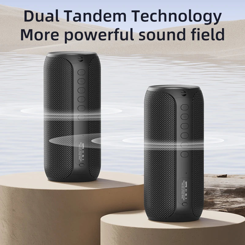 ZEALOT Original S32MAX Wireless Bluetooth Speaker Portable IPX5 Waterproof Outdoor Stereo Bass Music Track Speaker