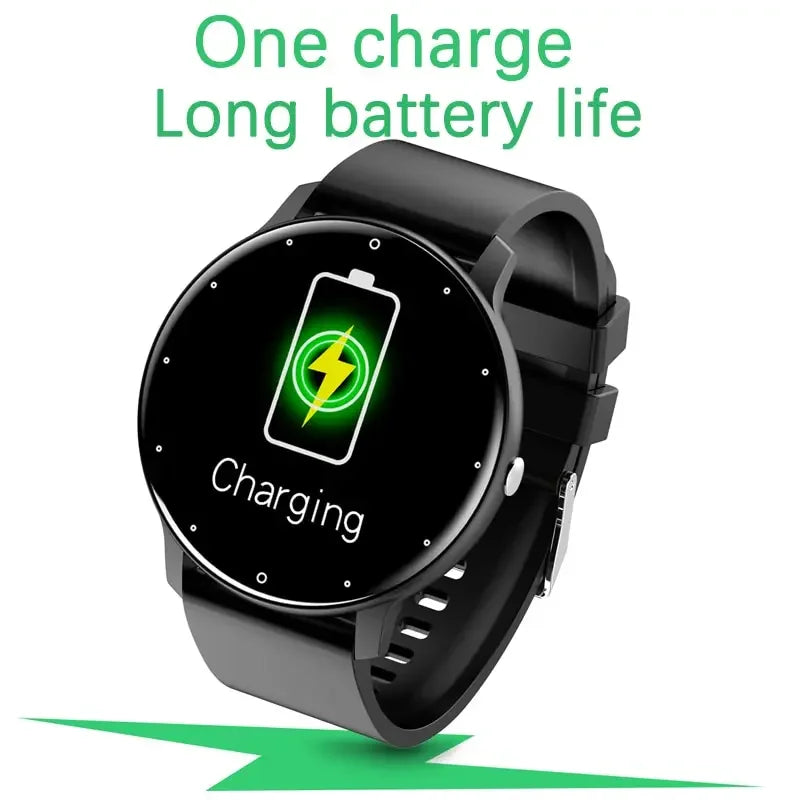 LIGE 2025 Smart Watch Women Men Lady Gift Sport Fitness Watches Heart Rate Monitor Waterproof Smartwatch For Xiaomi Android IOS