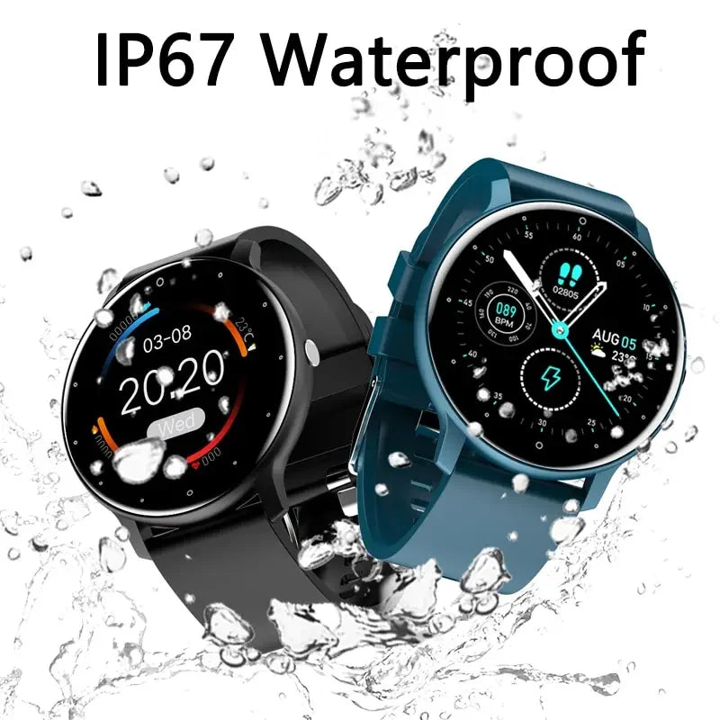 LIGE 2025 Smart Watch Women Men Lady Gift Sport Fitness Watches Heart Rate Monitor Waterproof Smartwatch For Xiaomi Android IOS