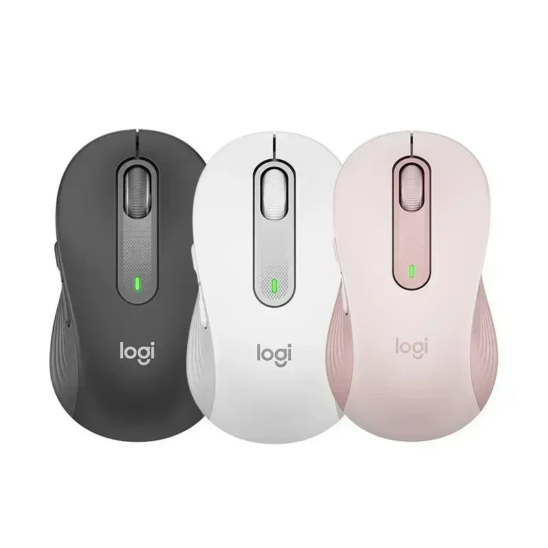 Logitech 650L Wireless Bluetooth Silent Mouse Office laptop sensor technology Advanced optical programmable button mouse, red