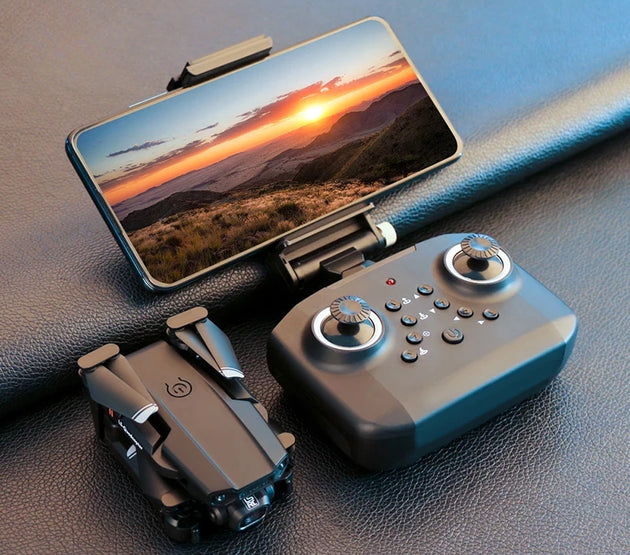 2024 New XT6 Mini Drone 4K 1080P HD Camera WiFi Fpv Air Pressure Altitude Hold Foldable Quadcopter RC Dron Kid Toy Boys GIfts