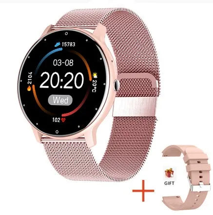 LIGE 2025 Smart Watch Women Men Lady Gift Sport Fitness Watches Heart Rate Monitor Waterproof Smartwatch For Xiaomi Android IOS