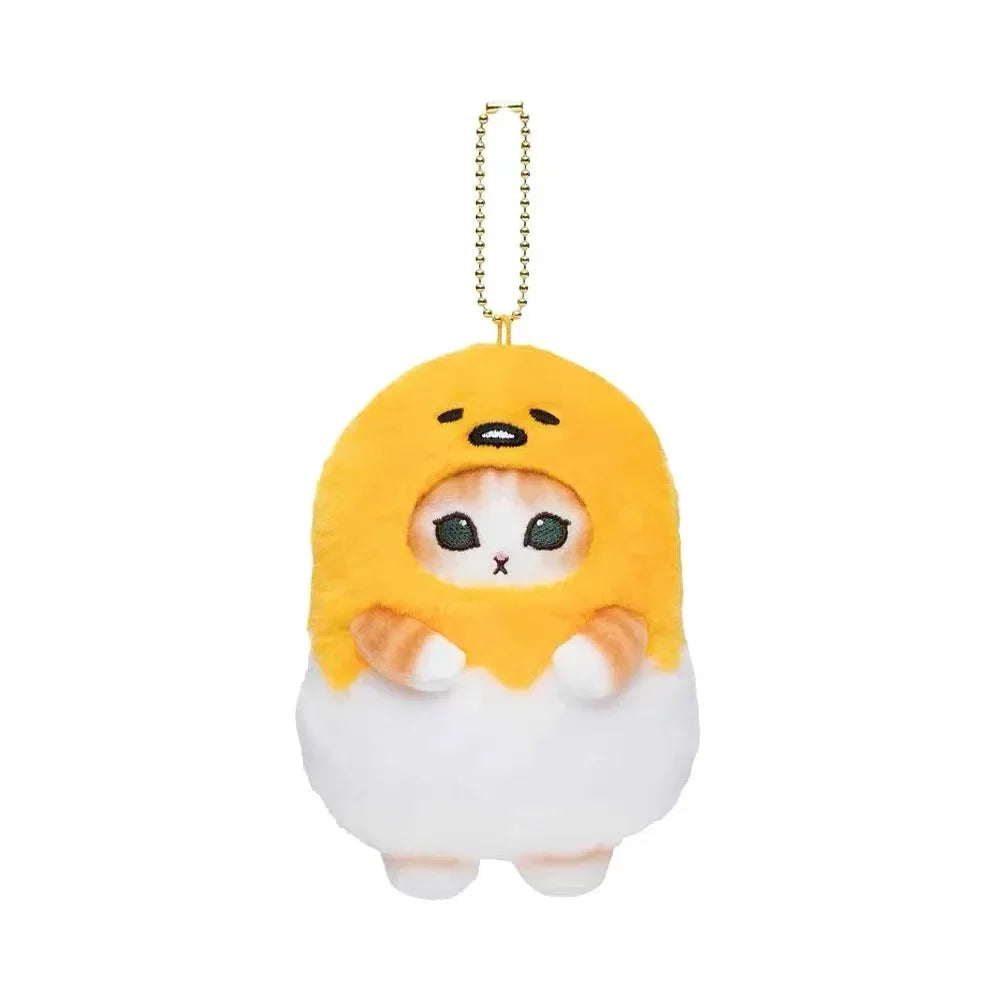 Halloween Collection Amine Mofusand Plush Doll Toys Keychain pumpkin Gudetama Shark Cat Soft Doll Bag Pendant Stuffed Plushie