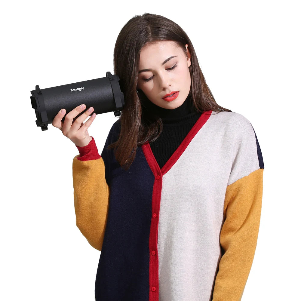 USB Rechargeable Loud BT Speaker with 3.5mm AUX Input Jack BT Boombox Speaker Large Outdoor Speaker Boombox Loud Stereo System